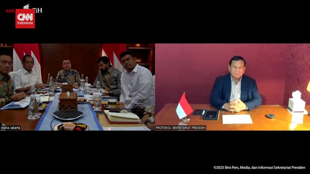 Prabowo Pimpin Rapat Online, 4 Pulau Resmi Milik Aceh!