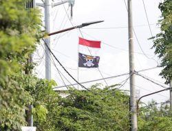 Bajak Laut di Surabaya: Bendera One Piece Berkibar di Bawah Sang Saka