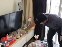 Lab Narkoba Apartemen Cisauk Digerebek, Bahan Baku Obat Asma!