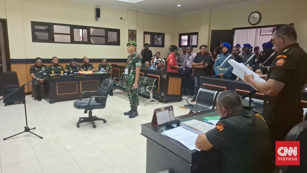 Sidang Kasus Prada Lucky, 17 Anggota TNI AD Hadapi Dakwaan