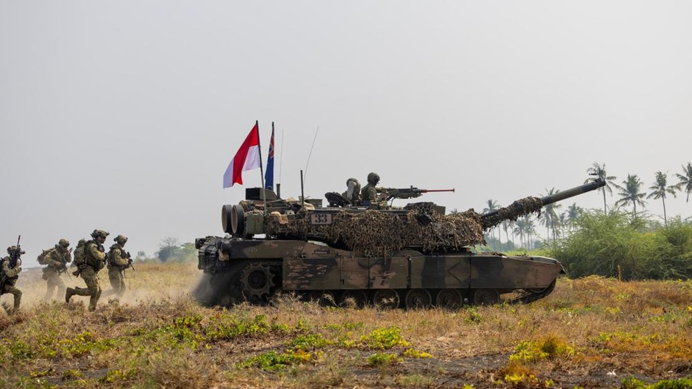 Ribuan Prajurit TNI AD Gelar Latihan Perang di Natuna