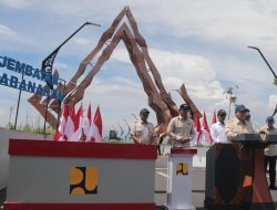 Jembatan Kabanaran Diresmikan, Warga Sambut Gembira Prabowo