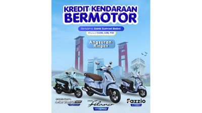 Bank Sumsel Babel Mudahkan Abdi Negara Punya Kendaraan Impian