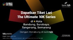 bank bjb Gebrak The Ultimate 10K: Menabung, Lari Lintas Kota!