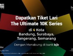 bank bjb Gebrak The Ultimate 10K: Menabung, Lari Lintas Kota!