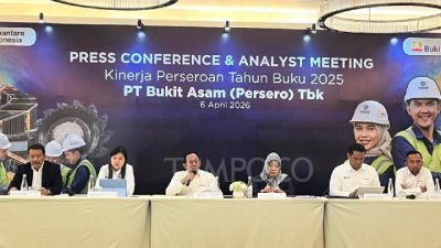 Laba PTBA Anjlok 42,5% di 2025, Harga Batu Bara Biang Kerok