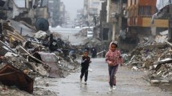 Gaza Penuh Haru Anak Kembali Sekolah di Tenda