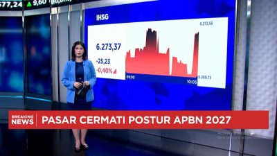 Pasar Keuangan Memanas IHSG dan Rupiah Merosot