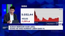 IHSG Terperosok ke Level 5000