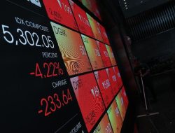 Pasar Saham Merah Membara Asing Kabur
